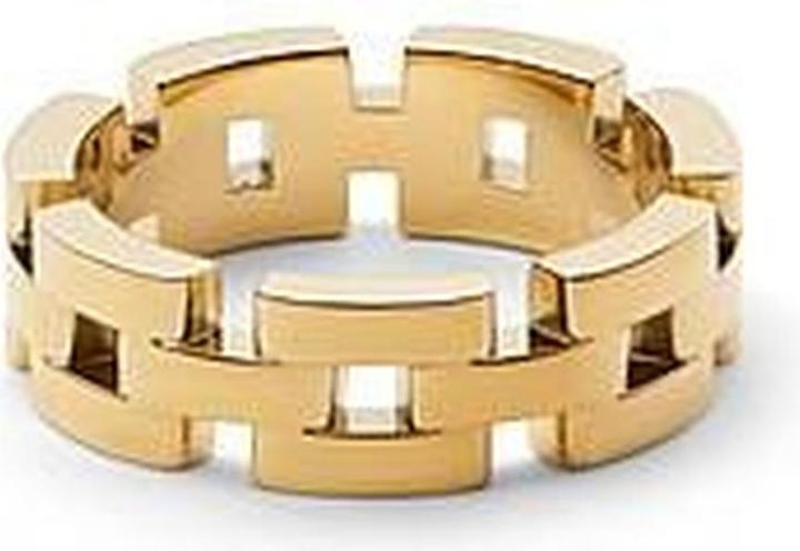 Produktbild Daniel Wellington - Stylish gold-plated 3-Link ring DW0040099 - Circuit: 56 mm (Analoguhr, 40 mm)