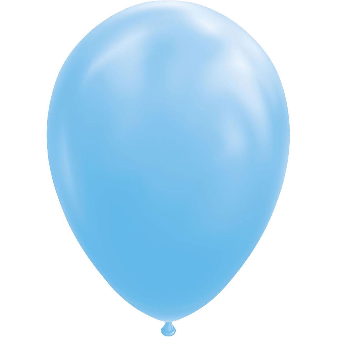 Globos Luftballons Hellblau 30cm, 10Stk.