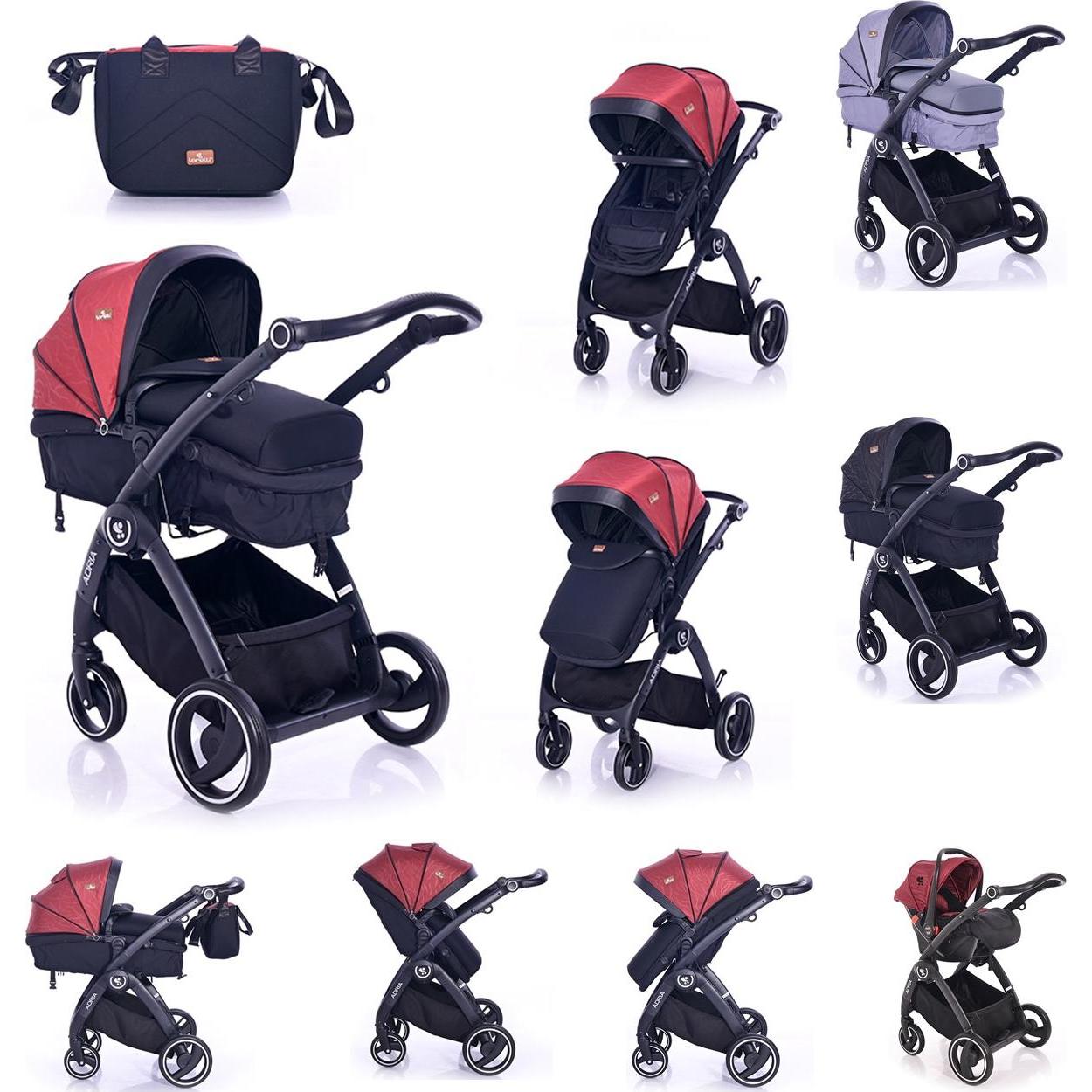 Lorelli, Kinderwagen, Kombikinderwagen Adria Korb