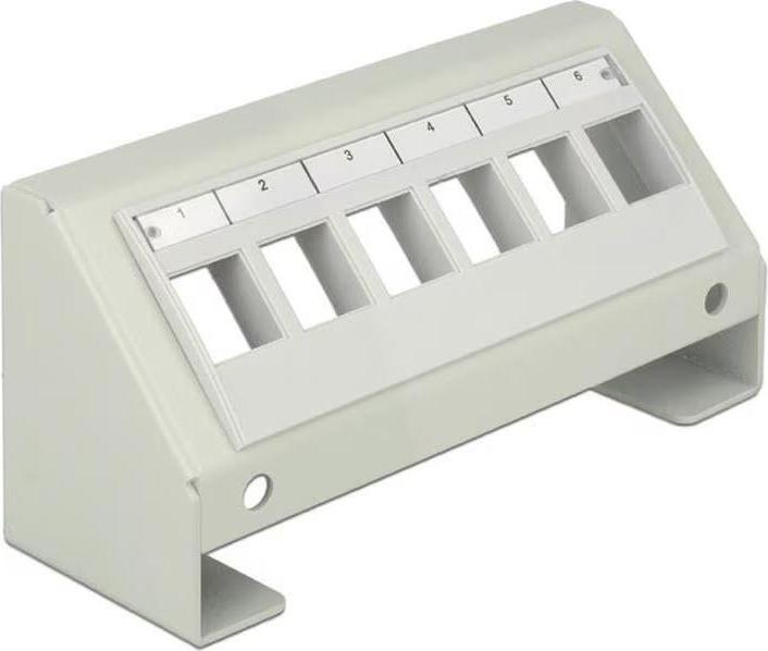 Produktbild Delock Keystone Leergehäuse Multimedia (Kabelbinder)