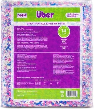 Actual product image Über Soft Paper Bedding 56l Confetti - (45063) (Bedding)
