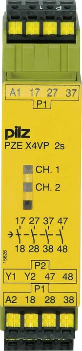 Image du produit Pilz 787582 PZE X4VP C 2/24VDC 4n/o fixe