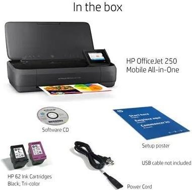 Actual product image HP OfficeJet 250 Mobile (Ink, Colour)