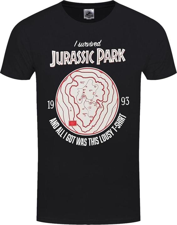 Produktbild Jurassic Park I Survived TShirt (S)