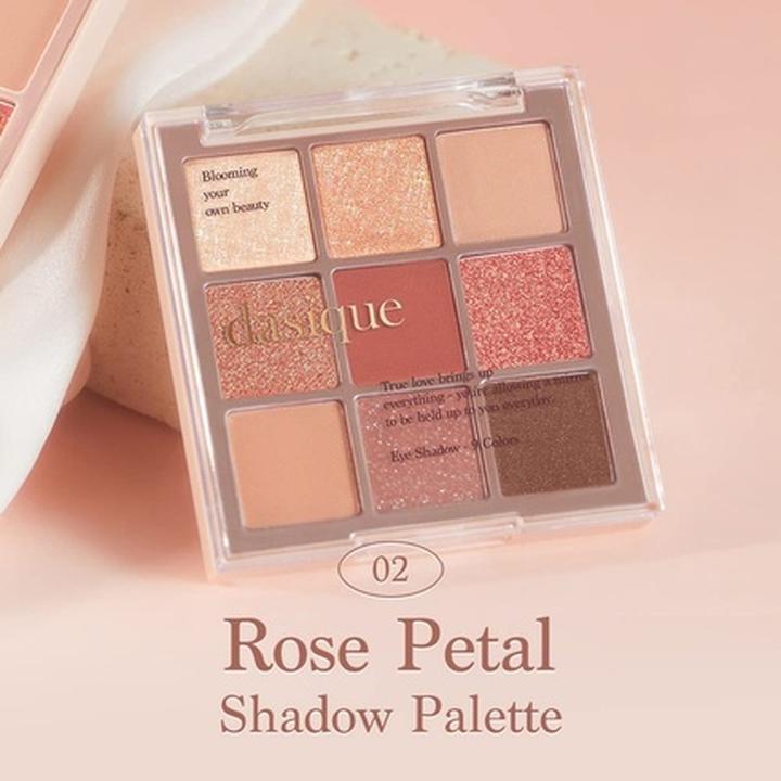 Actual product image Dasique Shadow Palette #02 Rose Petal (Rose Petal)