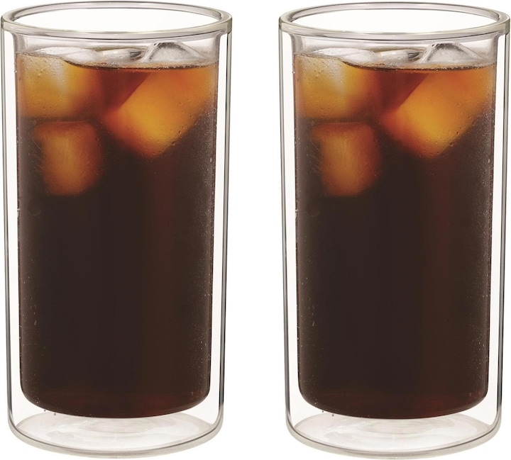 De'Longhi Doppelwandgläser Cold Brew (300 ml, 2 x)