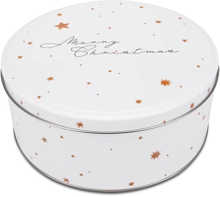 Städter Boîte à biscuits Merry Christmas ø 16,5x8 cm