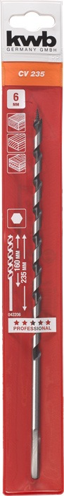Image du produit kwb Mèches à spirale unique (6 mm)
