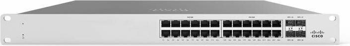 Produktbild Cisco Meraki MS125-24P 10G Layer2 Cloud-Managed 24x GigE 370W PoE Switch (24 Ports)