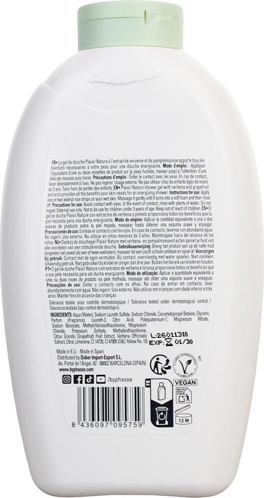 Byphasse Verbena Grapefruit Duschgel 600ml (600 ml)