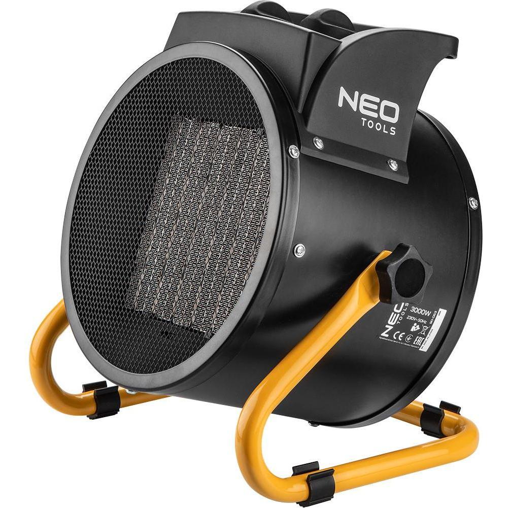 Topex Nagrzewnica elektryczna ceramiczna PTC 3kW NEO Tools 90-063, Heizlüfter, Schwarz