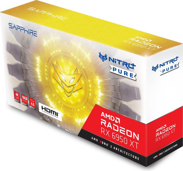 Actual product image Sapphire Nitro+ Radeon RX 6950 XT Pure Gaming OC (16 GB)