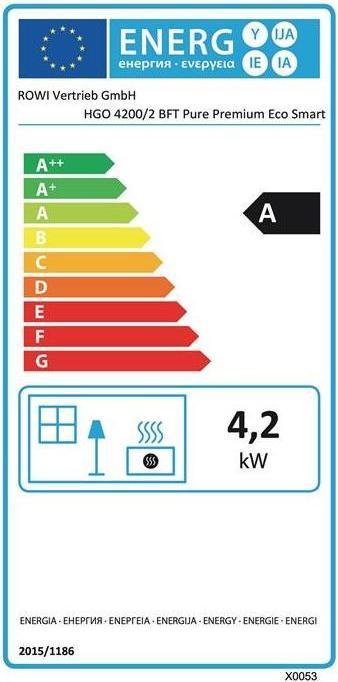 Actual product image Rowi Gas heater (4200 W)