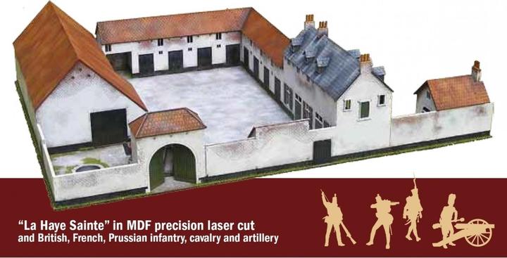 Produktbild 1:72 Battle-Set Waterloo La Haye Sainte
