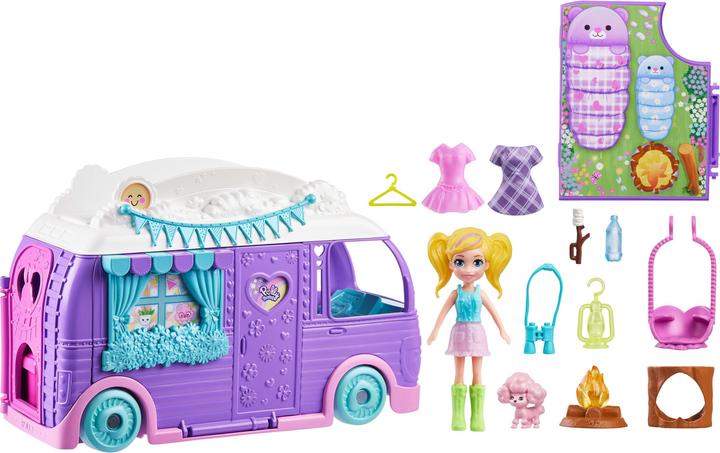 Image du produit Mattel Polly Pocket - Τροχοσπιτο για 3+ ετών JCC32