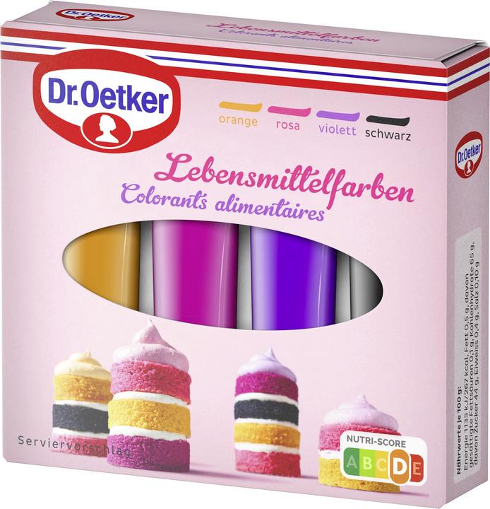 Produktbild Dr. Oetker Lebensmittelfarben