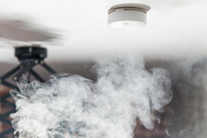 Actual product image Shelly Plus Smoke Alarm