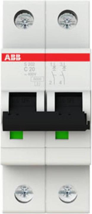 Produktbild ABB STOTZ-KONTAKT 2CDS252001R0204 Stromunterbrecher Miniature circuit breaker