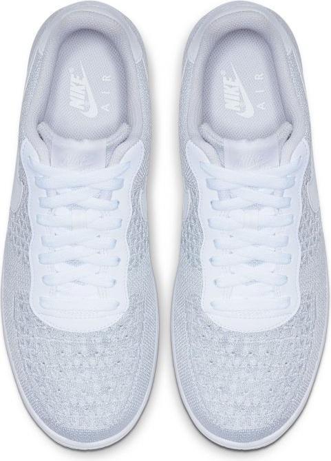Actual product image Nike Air Force 1 Flyknit 2 White Pure Platinum (44)