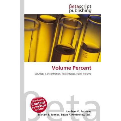 Volume Percent, Fachbücher