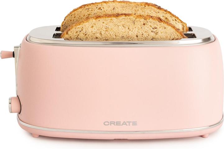 Create TOAST RETRO STYLANCE XL, fessura lunga - rosa pastello