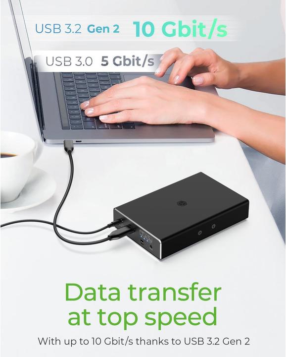 Productafbeelding Icy Box RAID-behuizing voor 2x HDD/SSD, IB-RD2253-C31 (2.5")