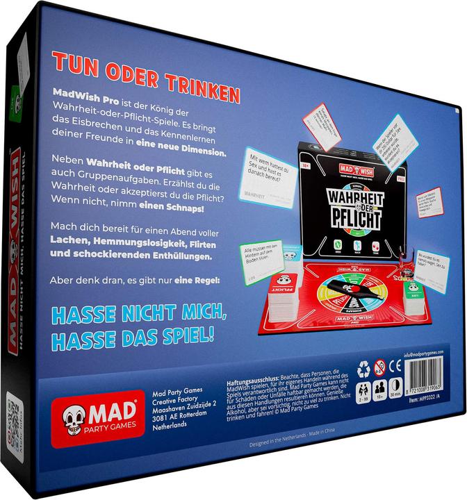 Produktbild Mad Party MadWish Pro ENG/DE (2 - 8 Spieler)