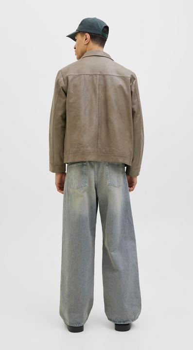 Actual product image Jack & Jones Lederjacke Lederjacke (M)