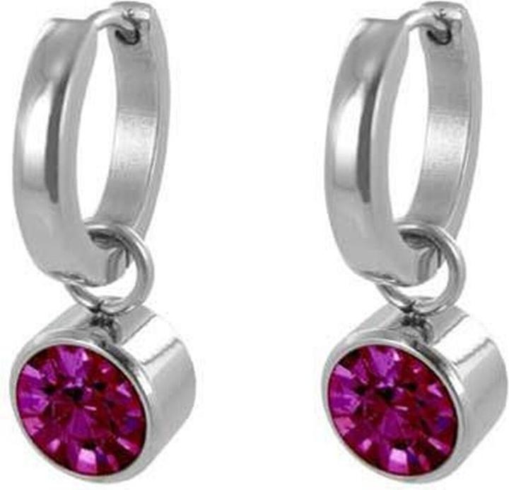 Immagine prodotto CO88 Collection Orecchini Donna Argento Fuchsia (Argento)