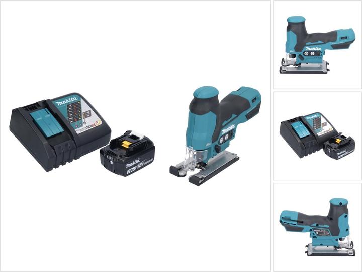 Actual product image Makita DJV 185 RF1 Battery Pendulum Hoist Jigsaw 18 V Brushless + 1x Battery 3,0 Ah + Charger