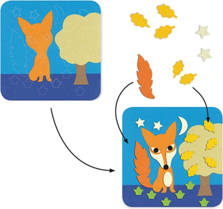 Actual product image Djeco Filzbilder Sweet Nature