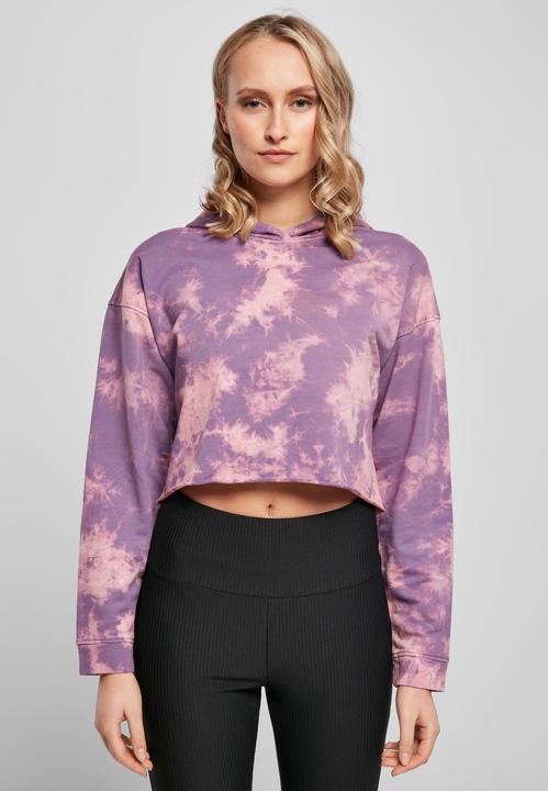 Actual product image Urban Classics Ladies Oversized Short Bleached Hoody - 12476 (4XL)