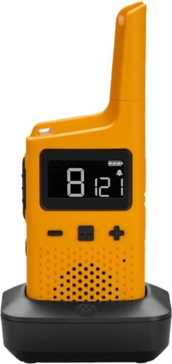 Actual product image Motorola T72 walkie talkie, 16 channels, yellow (8 km)
