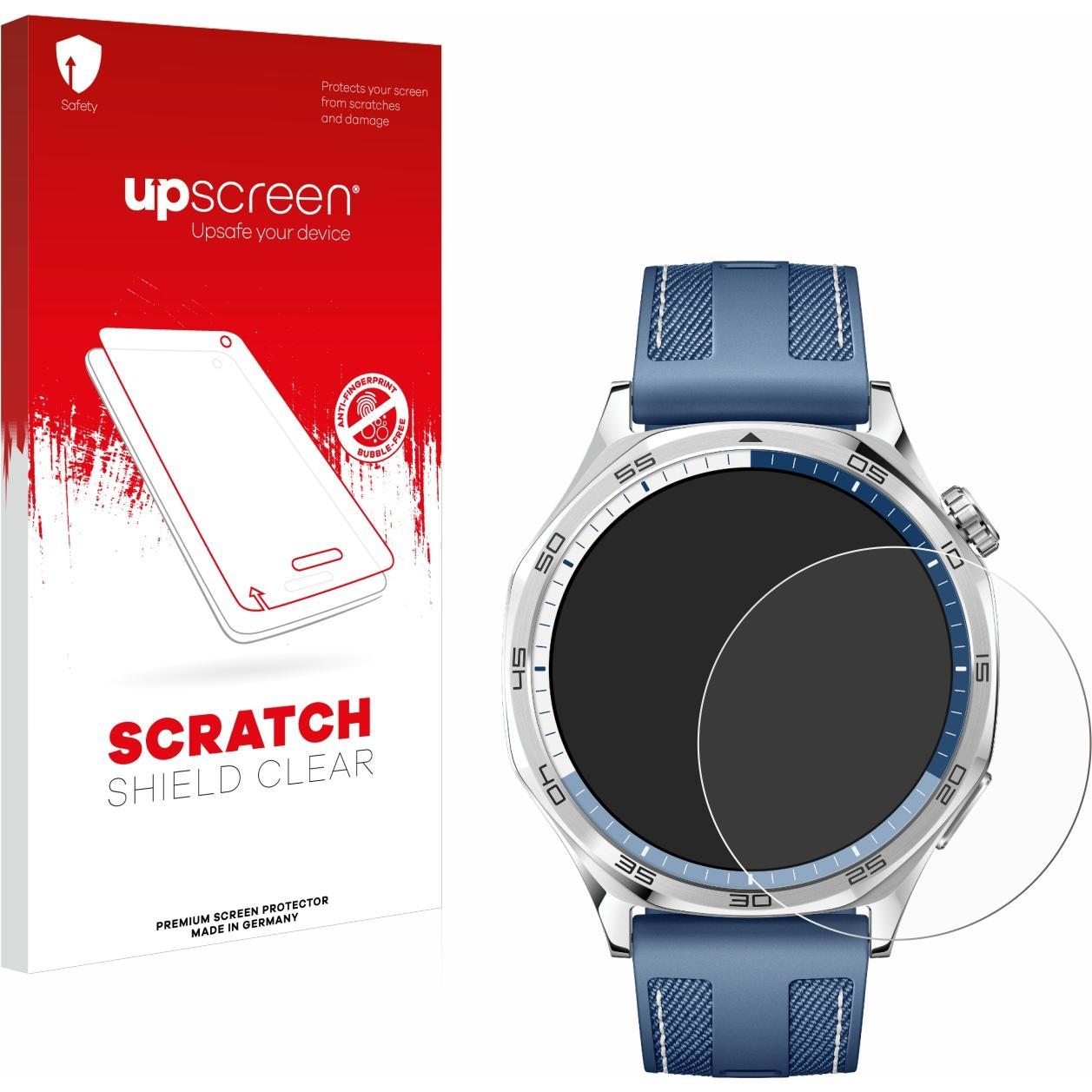 upscreen Schutzfolie Displayschutz Displayschutzfolie Folie Klar Transparent, Smartwatch Schutzfolie, Transparent