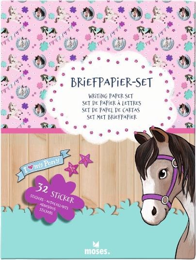 Produktbild Briefpapier-Set Pferde (20 Stk.)