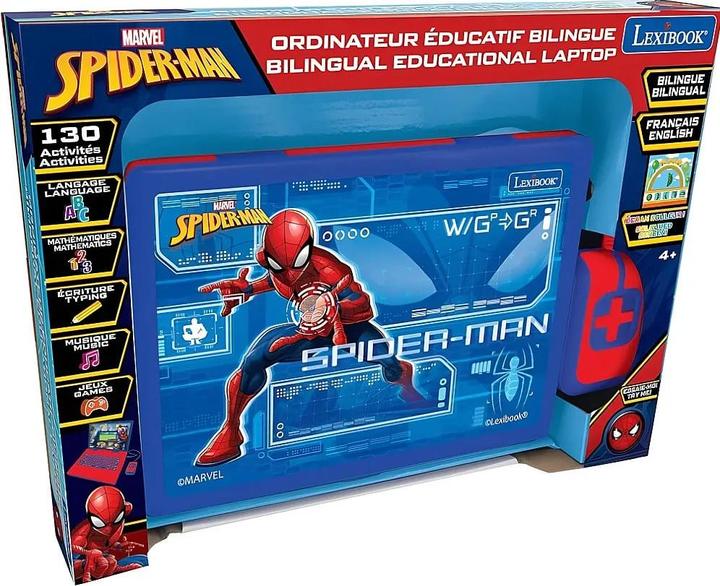 Actual product image Lexibook Spider-Man Learning Computer (English, French)