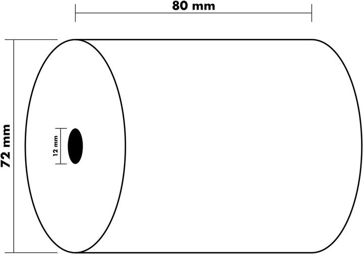 Actual product image Exacompta Thermal Paper Rolls