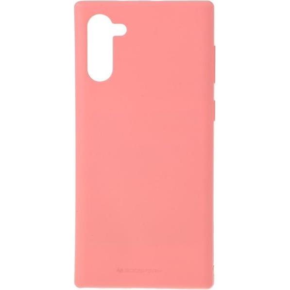 Goospery Soft Feeling Jelly Series (Samsung Galaxy Note 10), Smartphone Hülle, Pink