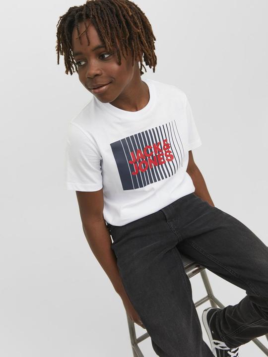 Actual product image Jack & Jones Jjecorp Logo Tee Play Ss O-Neck Noos Mni (104)