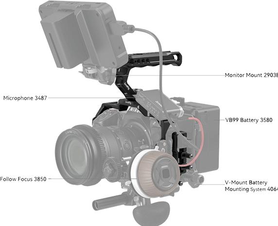Image du produit SmallRig Cage pour Nikon Z8 (Cage)