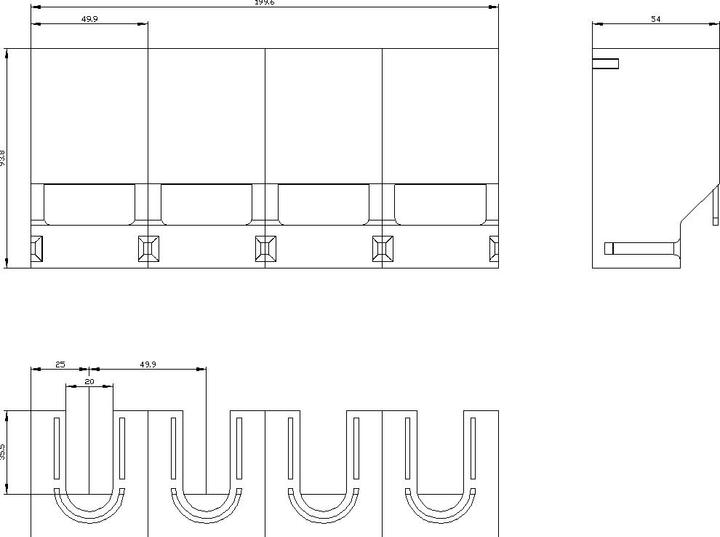 Image du produit Siemens Couverture Accessoires 3KC9804-2