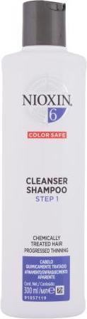 Immagine prodotto Nioxin Cleanser Shampoo System 6 per capelli trattati chimicamente e naturali (300 ml, Shampoo liquido)