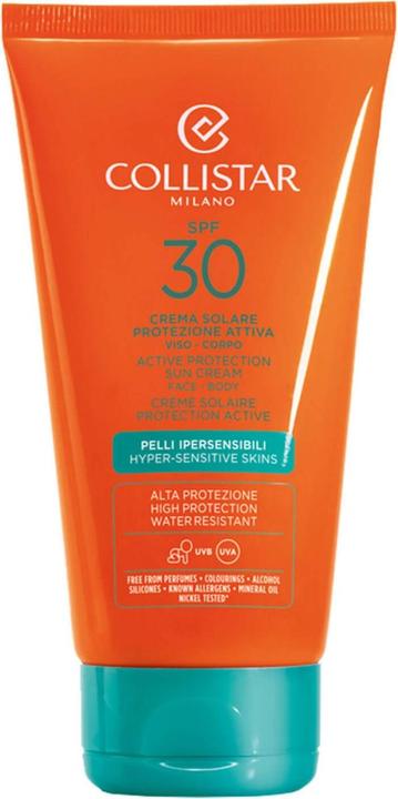 Produktbild Collistar CS Sun - Active Protection Sun Cream face & body SPF30 (Sonnencreme, SPF 30, 150 ml, 4.25 g)