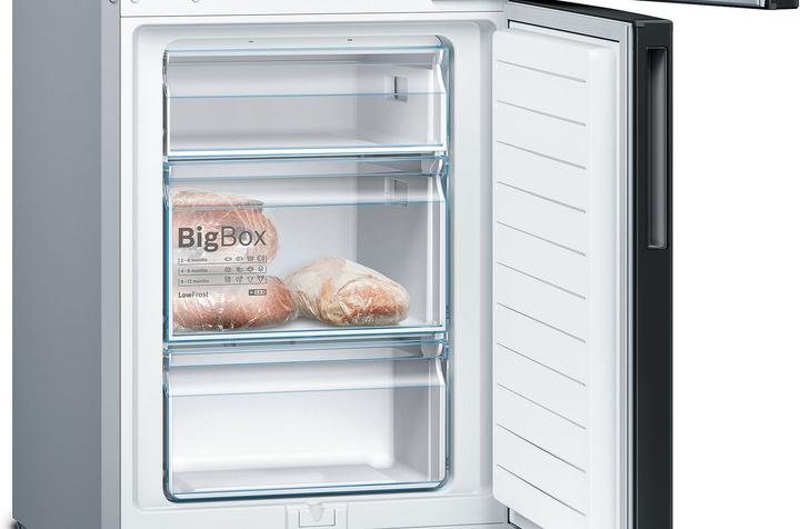 Produktbild Bosch Hausgeräte Serie 4 Freistehende KühlGefrierKombination186 x 60 cm, E (308 l)