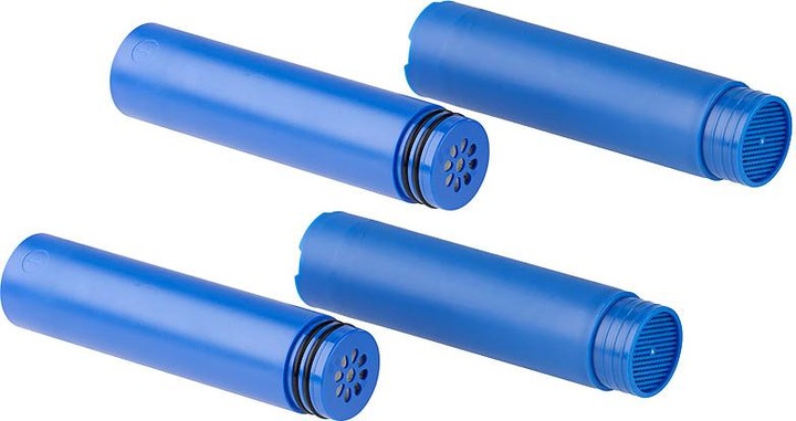 Actual product image Semptec 4 replacement filters for water bottle with water filter Pro (4 x)