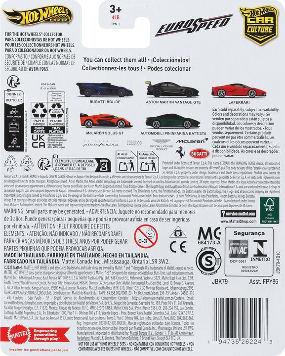 Productafbeelding Hot Wheels CC - Bugatti Bolide