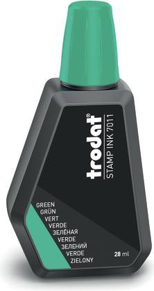 Actual product image Trodat Stamping ink green 28ML 7011/SB