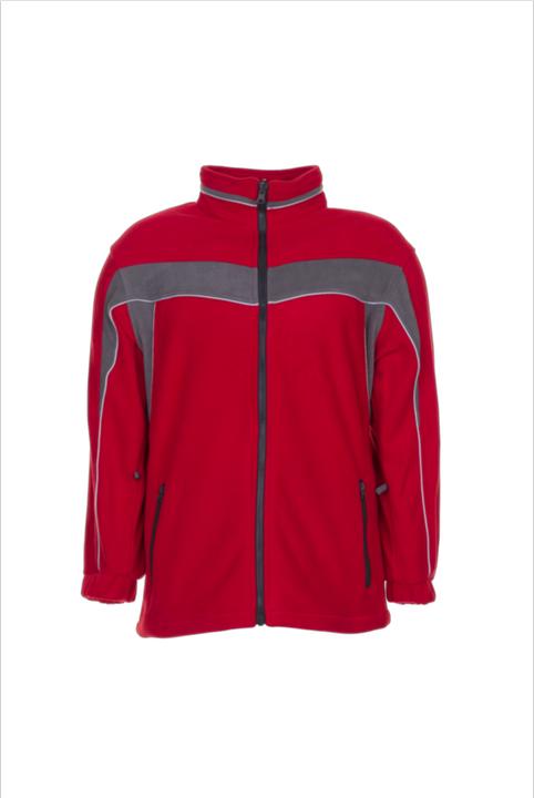 Immagine prodotto Planam Giacca in pile rosso/ardesia XL XXL (XXL)