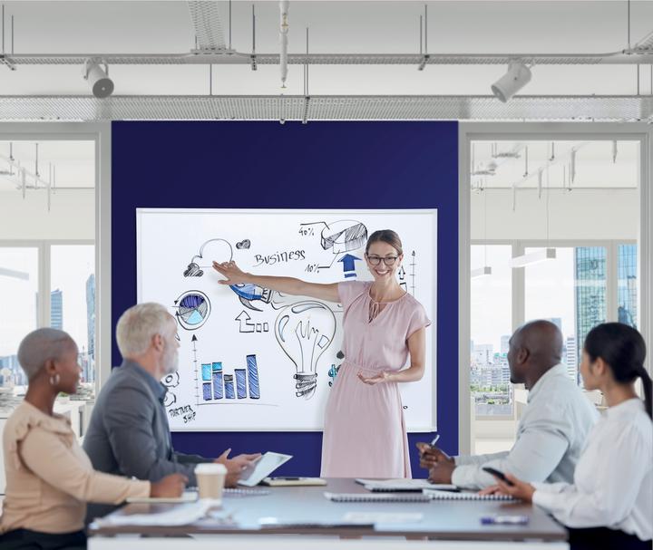 Produktbild Franken Whiteboard X-tra!Line Emaille (200 x 100 cm)