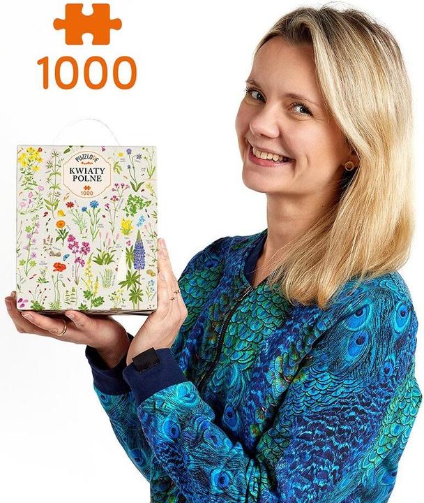 Produktbild Czuczu Puzzle 1000 Teile Puzzlelove Wilde Blumen (1000 Teile)